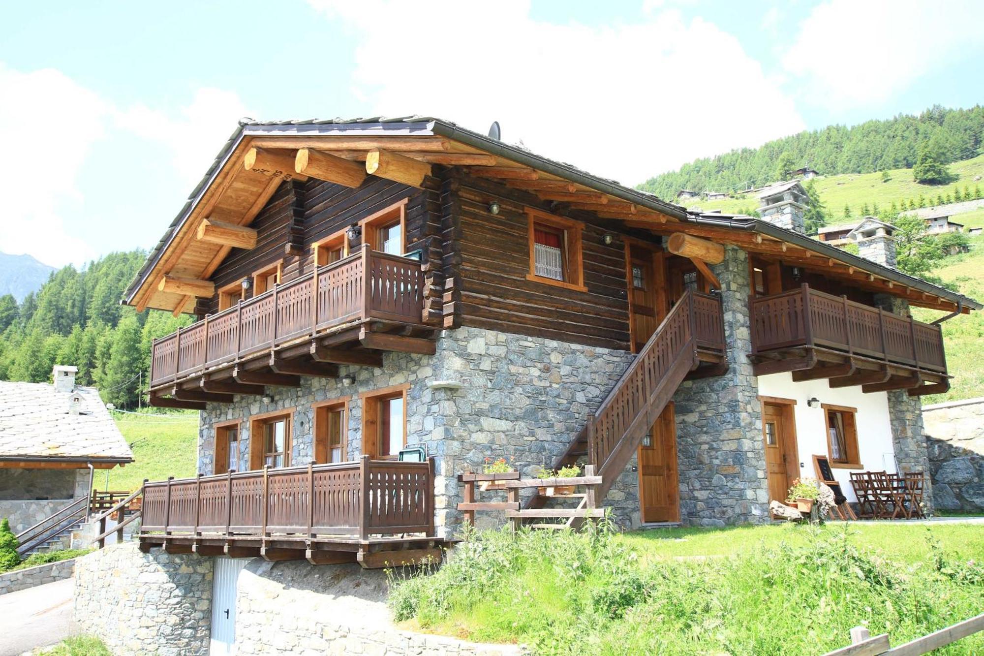 Residence Trompe-L'Oeil Champoluc Bagian luar foto